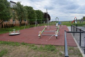 Pomieszczenia żłobka, zagospodarowanie przestrzeni wokół budynku żłobka
