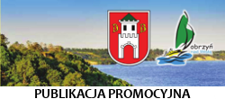 Strona tytułowa folderu promocyjnego Miasta i Gminy Dobrzyń nad Wisłą