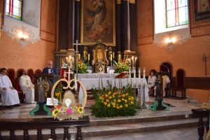 Dożynki gminno-parafialne w Dobrzyniu nad Wisłą