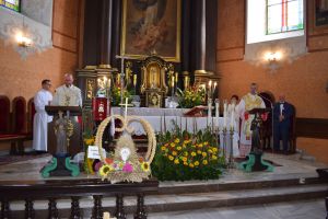 Dożynki gminno-parafialne w Dobrzyniu nad Wisłą