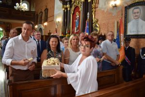 Dożynki gminno-parafialne w Dobrzyniu nad Wisłą