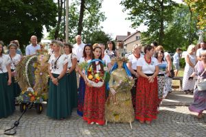 Dożynki gminno-parafialne w Dobrzyniu nad Wisłą