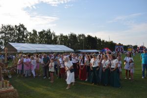 Dożynki gminno-parafialne w Dobrzyniu nad Wisłą