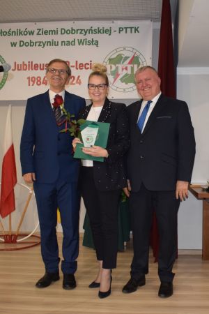 Uroczystość z okazji 40 lecia istnienia Klubu Miłośników Ziemi Dobrzyńskiej PTTK