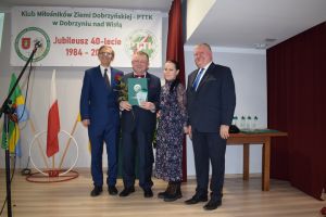 Uroczystość z okazji 40 lecia istnienia Klubu Miłośników Ziemi Dobrzyńskiej PTTK