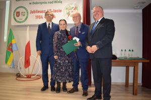 Uroczystość z okazji 40 lecia istnienia Klubu Miłośników Ziemi Dobrzyńskiej PTTK