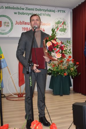 Uroczystość z okazji 40 lecia istnienia Klubu Miłośników Ziemi Dobrzyńskiej PTTK