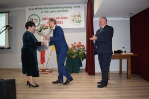 Uroczystość z okazji 40 lecia istnienia Klubu Miłośników Ziemi Dobrzyńskiej PTTK