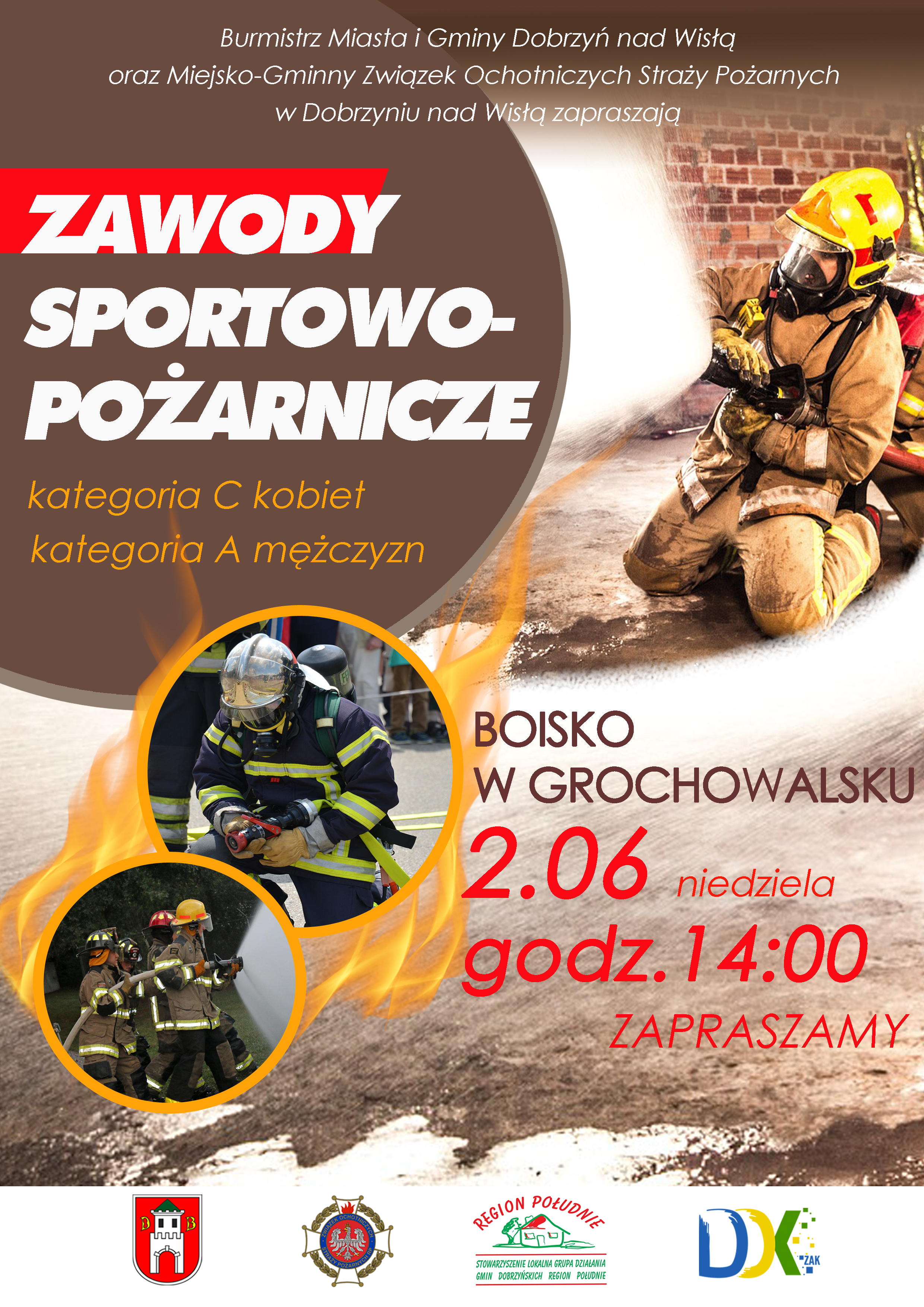 Zapraszamy na zawody sportowo-pożarnicze